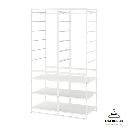 LAST TUBE wardrobe combination, white, 99x51x173 cm